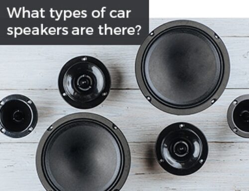 What types of car speakers are there?